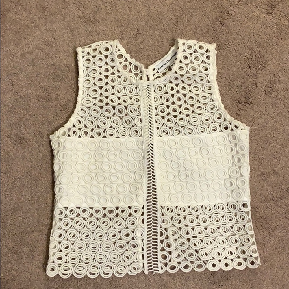 Size medium Karina Grimaldi summer top